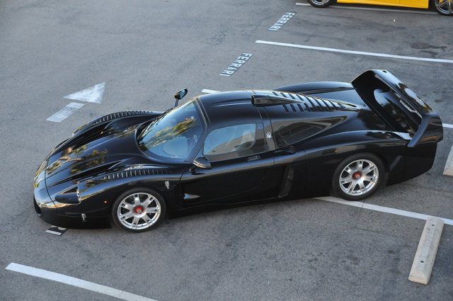 The Only Black Maserati MC12 is For Sale in Los Angeles