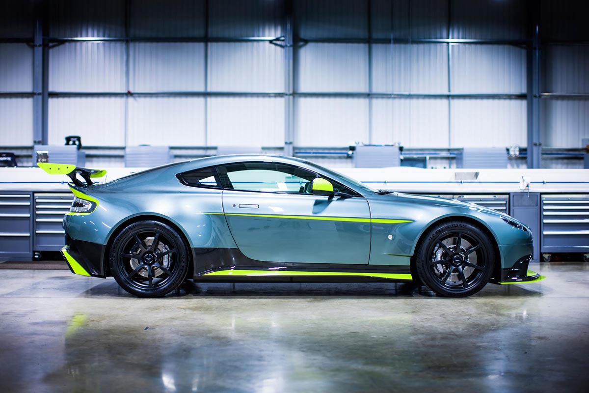 Based on the 2016 Aston Martin V8 Vantage GTE race car, the new 