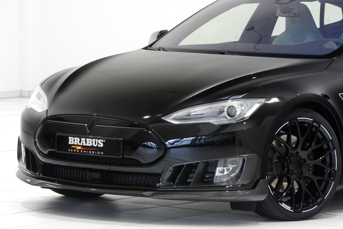 Cut the Emissions with the Brabus Tesla Model S