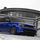 A Kahn Design Imperial Blue Cosworth Edition Range Rover