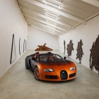 Bernar Venet Bugatti Veyron Grand Sport Art Car