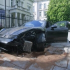 Mansory Porsche Panamera Crash