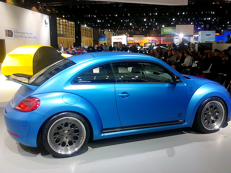 The New Volkswagen Beetle Gsr At The 2013 Chicago Auto Show