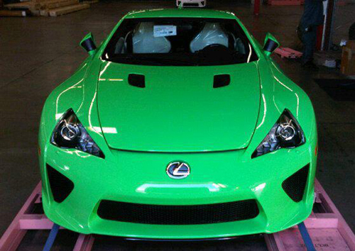 Love it or Hate it? The Lime Green Lexus LFA